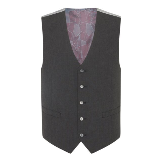 Remus Uomo Palucci Waistcoat Charcoal