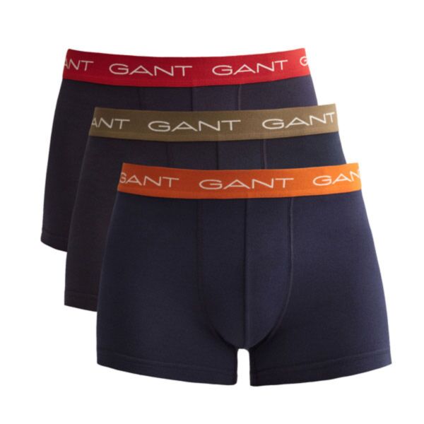 Gant Basic Trunk 3-Pack In Blue