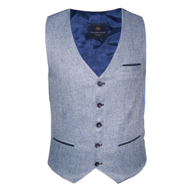 William Tailor Edward Waistcoat In Light