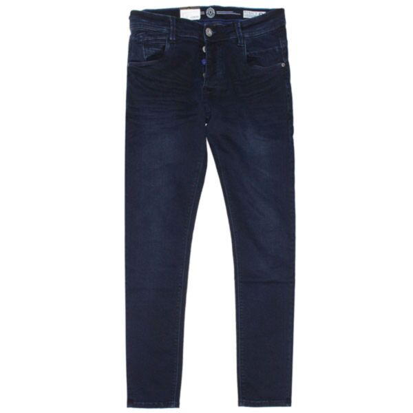 Eto Hyper Stretch Jeans In Navy