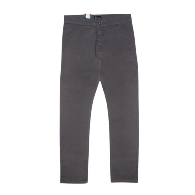 Enzo Slim Stretch Chino In Grey