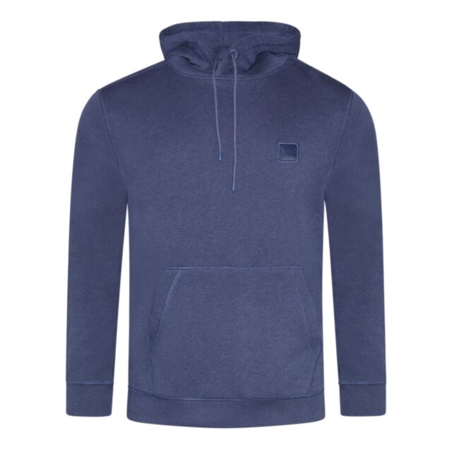 Boss Wetalk Hoodie Navy