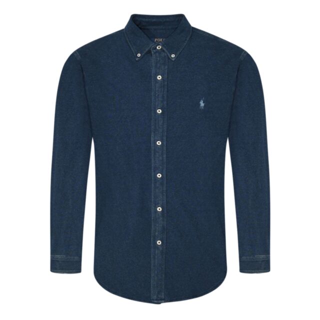 Ralph Lauren Mesh Cotton Shirt Indigo