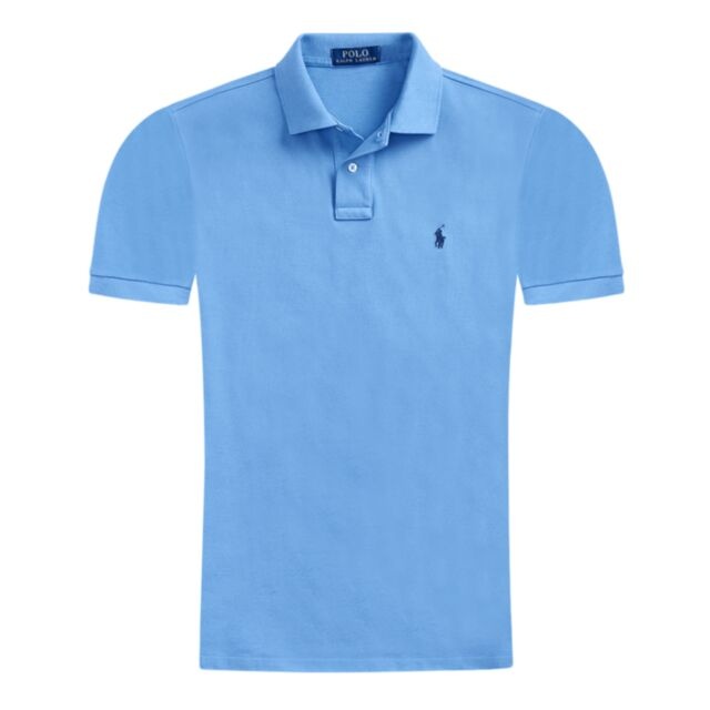 Ralph Lauren Slim Fit Polo Shirt Blue