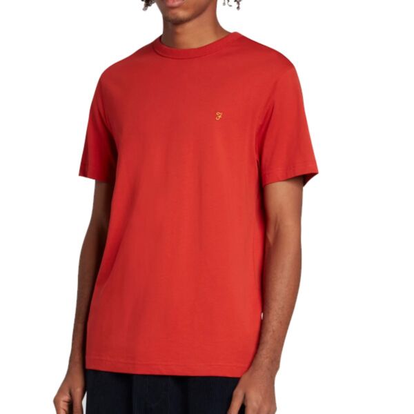 Farah Danny SS Tee Crimson
