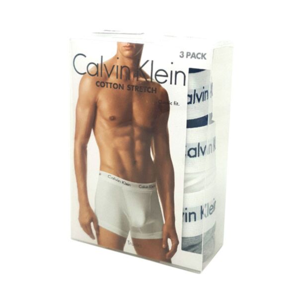 Calvin Klein 3pk Trunk - Grey Heather