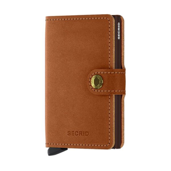 Secrid Mini Wallet Cognac-Brown