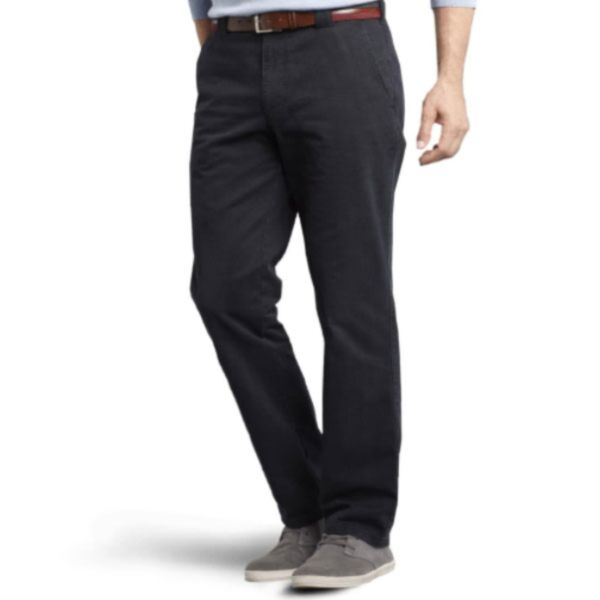 Meyer Roma Regular Fit Chino In Navy