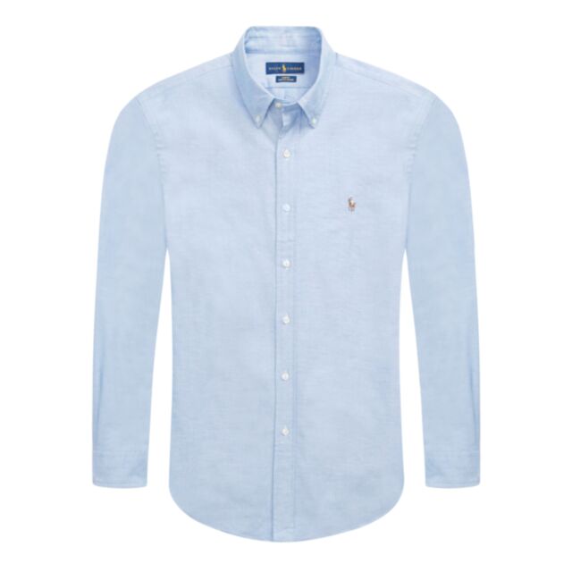Ralph Lauren LS Sport Shirt In Blue