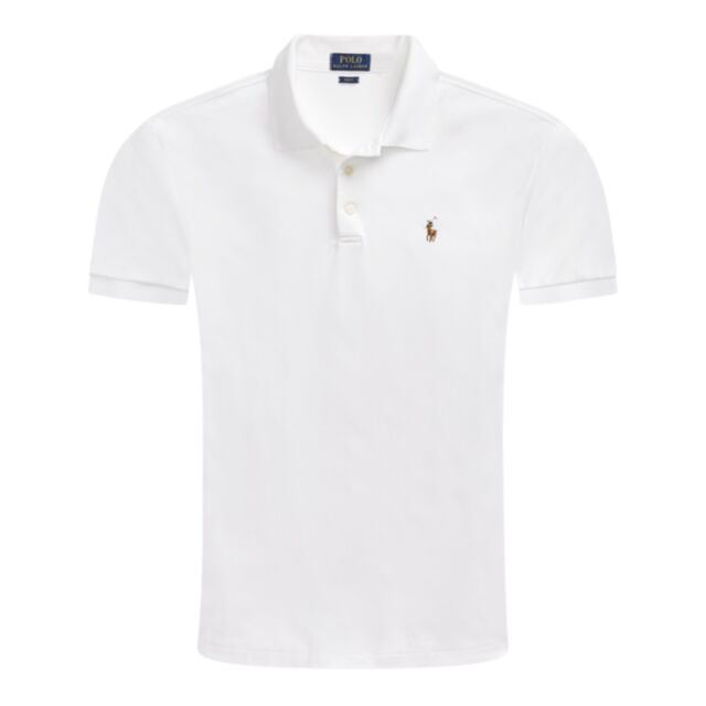 Ralph Lauren Pima Cotton Polo - White