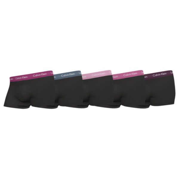 Calvin Klein 5pk Trunk - Black W/Col