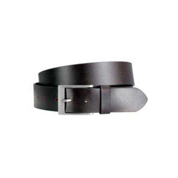 Lindenmann Leather Belt Dark Brown