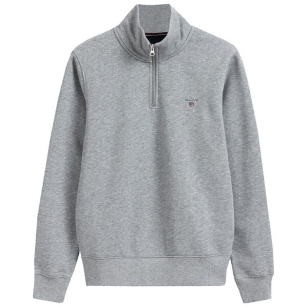 Gant Original Half Zip Sweat Grey