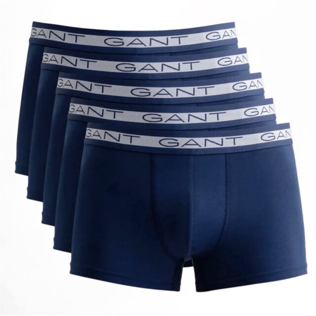 Gant Basic Trunk 5-Pack In Navy
