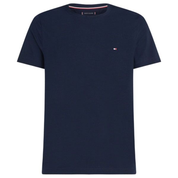 Tommy Hilfiger Core Stretch Tee In Navy