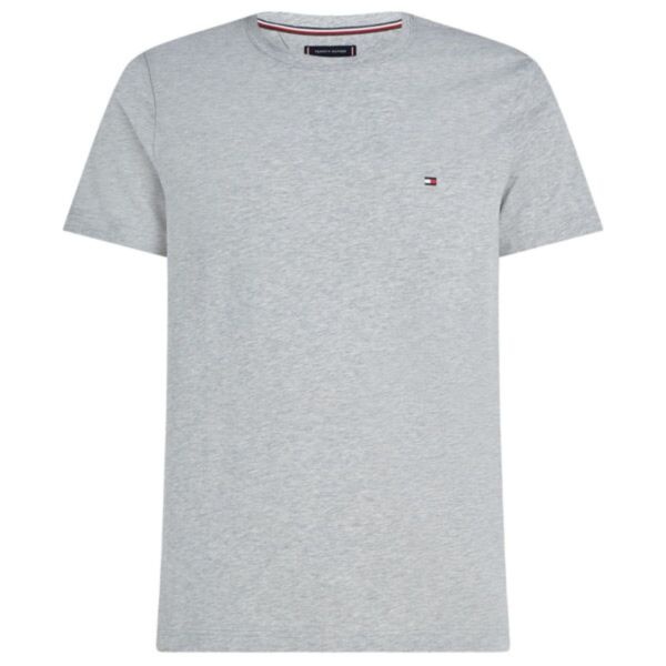 Tommy Hilfiger Core Stretch Tee In Grey