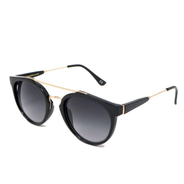 A.Kjaerbede Posh Black Sunglasses
