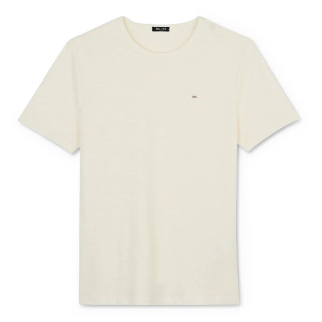 Eden Park Cotton Tee In White