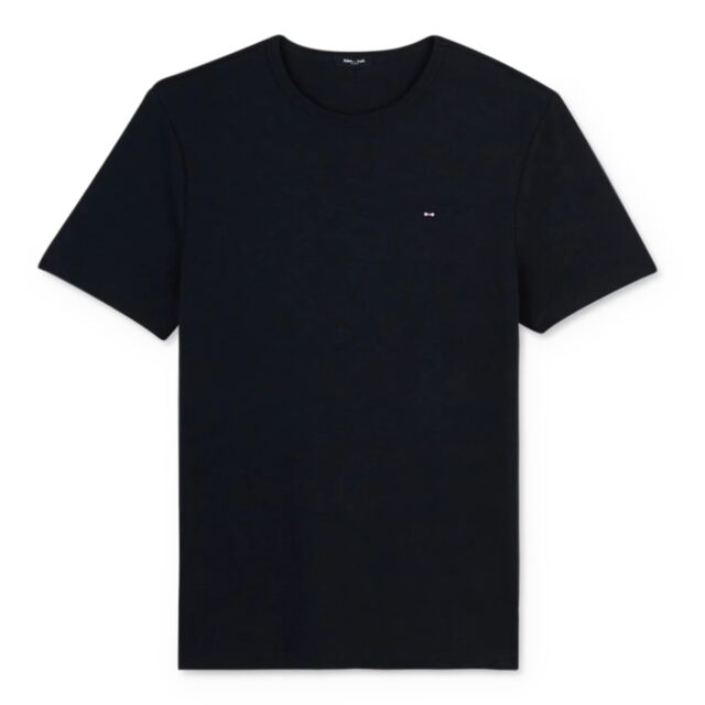 Eden Park Cotton Tee In Navy