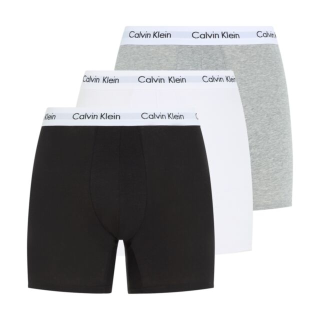 Calvin Klein 3p Boxer Brief Black/White/Grey