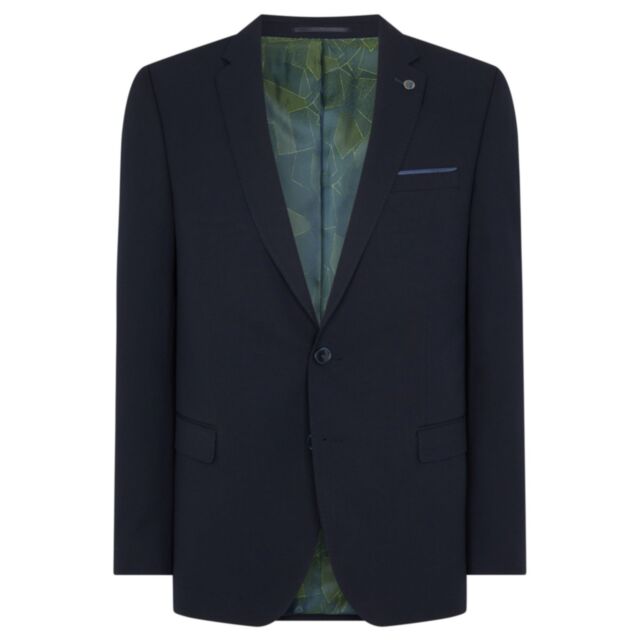 Remus Uomo Mix To Fit Jacket Navy Blue