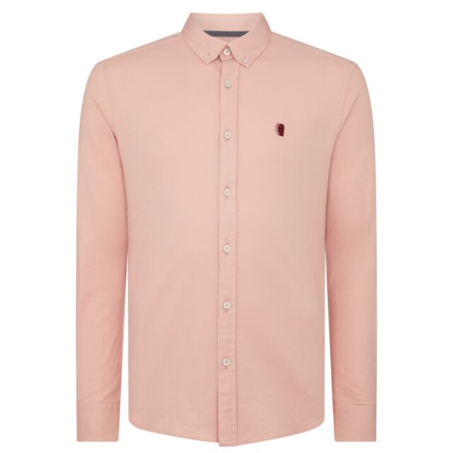 Remus Uomo Ashton Slim Shirt In Pink