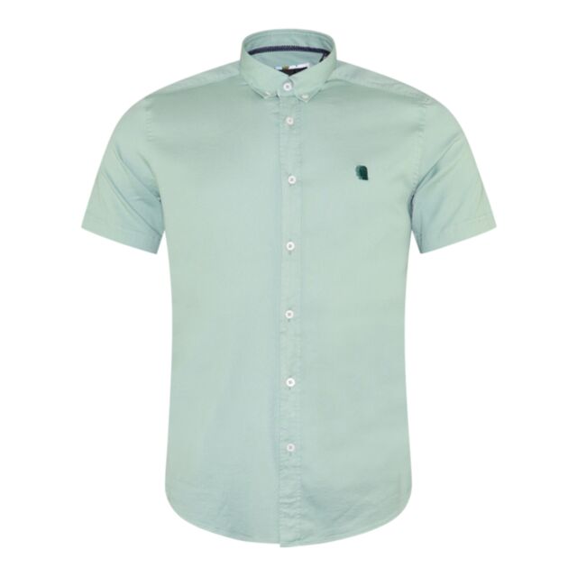 Remus Uomo Ashton SS Shirt In Green