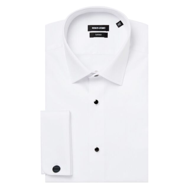Remus Uomo Rome Ashton Slim Shirt In White