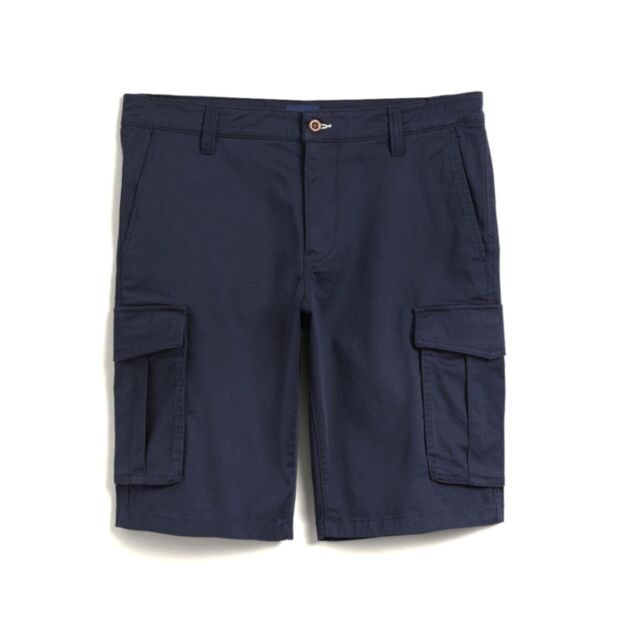 Gant Relaxed Twill Cargo Shorts Marine