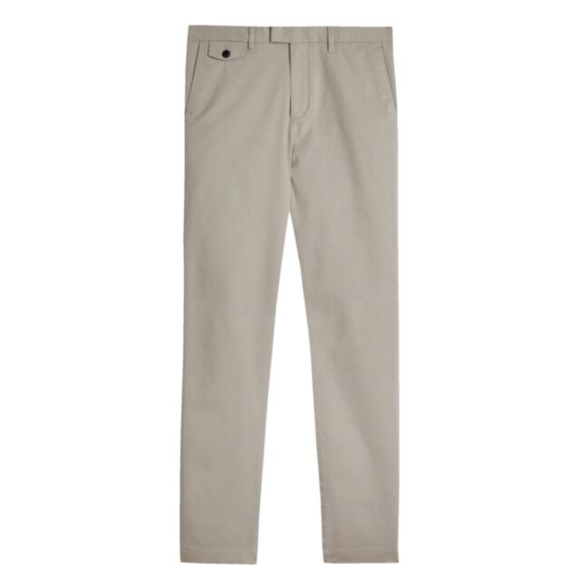 Ted Baker Genay Slim Fit Chino Grey