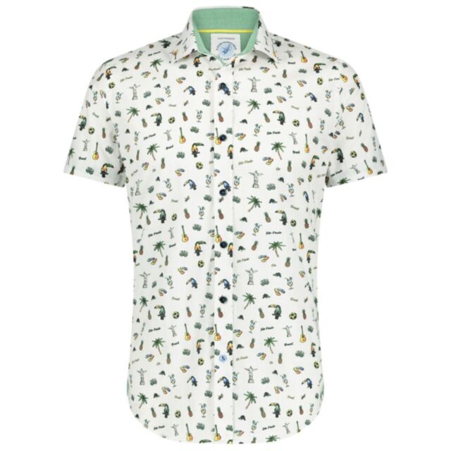 Fish Named Fred Elements SS Shirt Green