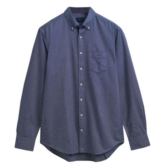 Gant Reg Oxford Shirt BD In Persian Blue