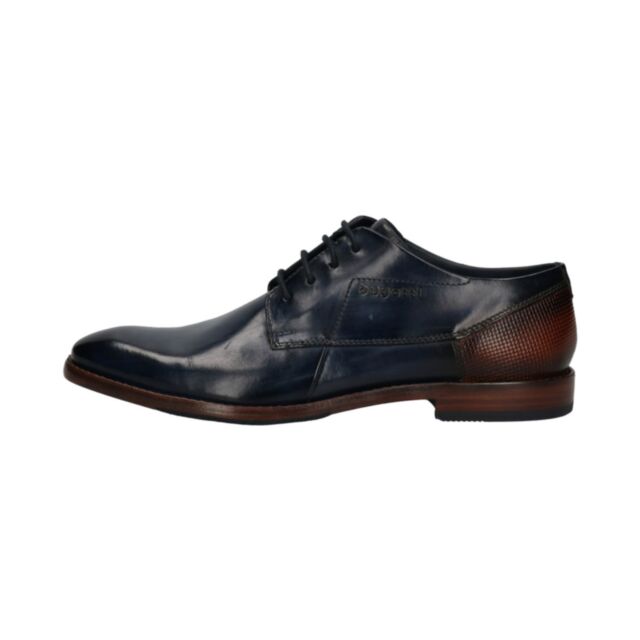 Bugatti Mansueto Leather Shoe Dark Blue