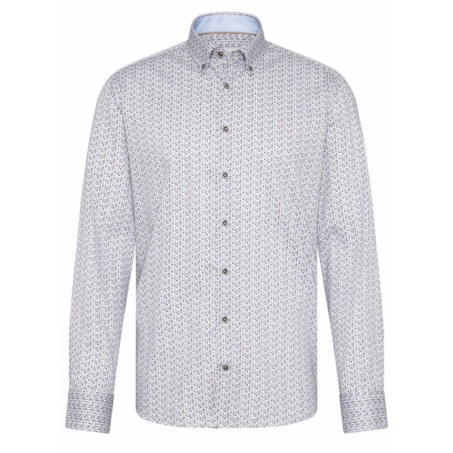 Bugatti Casual LS Shirt Grey