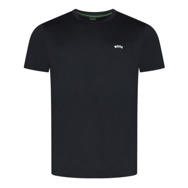 Boss Tee Curved T-Shirt Black