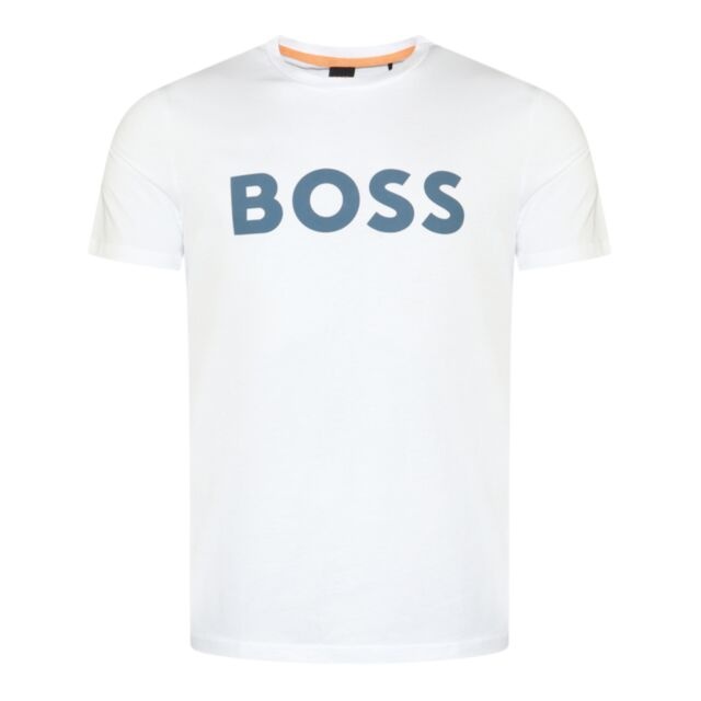Boss Thinking Big Logo T-Shirt Natural