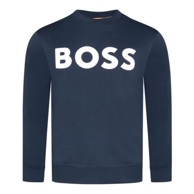 Boss WeBasic Crew Nk Sweat Dark Blue