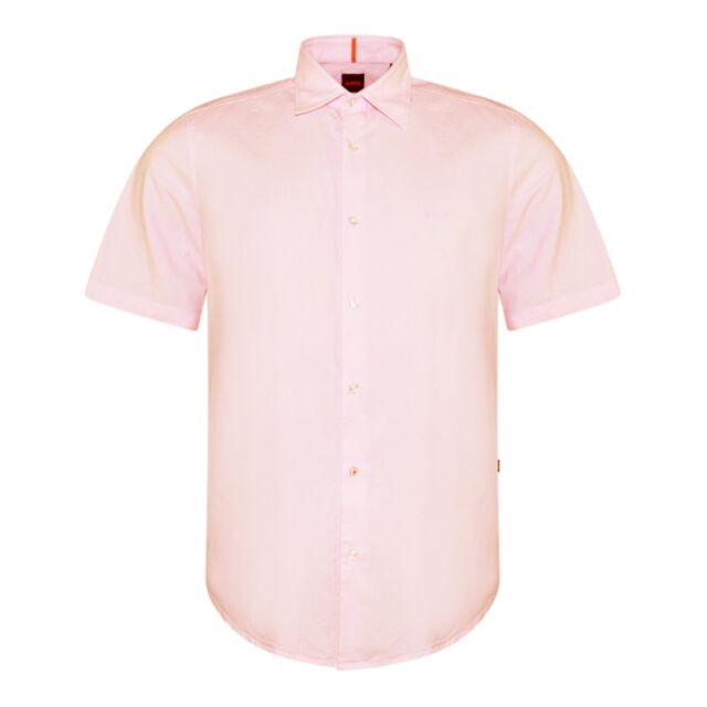 Boss Rash2 Cotton SS Shirt Light Pink