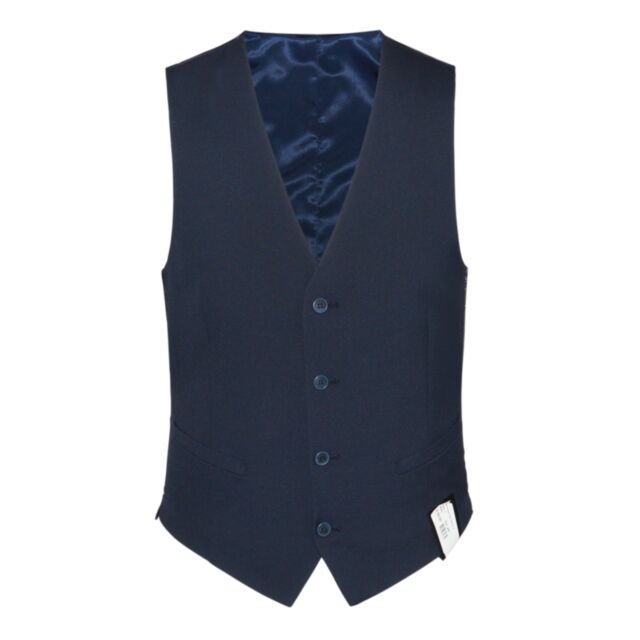 Daniel Grahame Dean Waistcoat In Navy