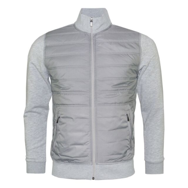 Remus Uomo FZ Cardigan In Light Grey