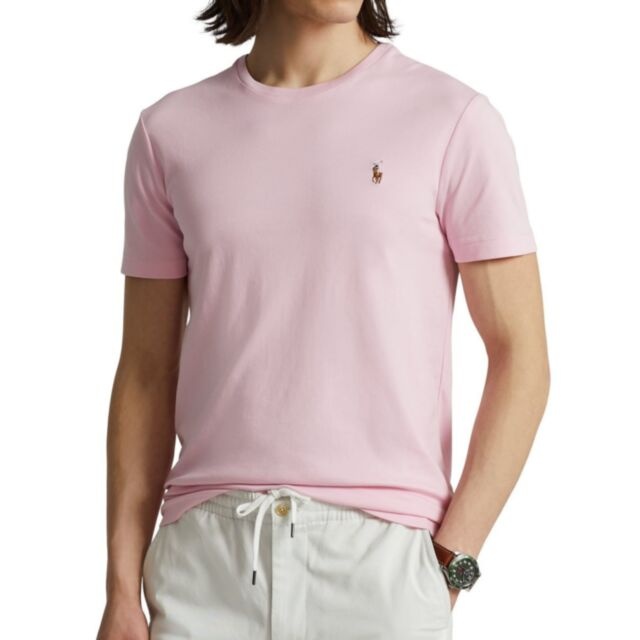 Ralph Lauren SS Slim Pima T-Shirt Pink