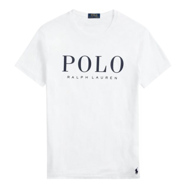 Ralph Lauren Chest Logo T-Shirt In White
