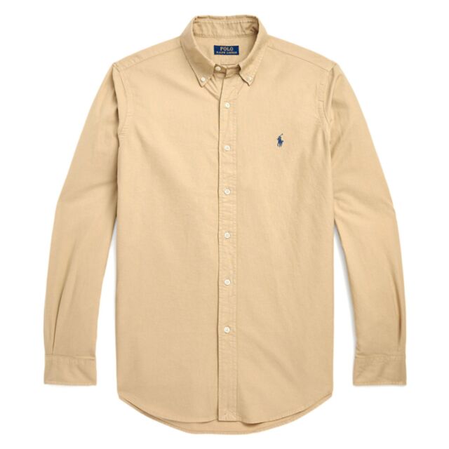 Ralph Lauren LS Oxford Shirt Surrey Tan