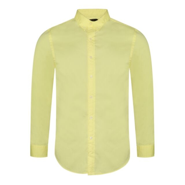 Ralph Lauren Slim LS Sport Shirt Yellow