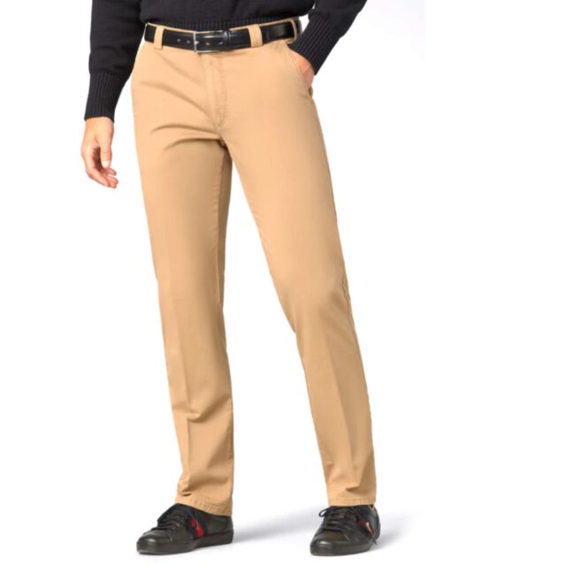 Meyer Roma Cotton Trouser In Beige