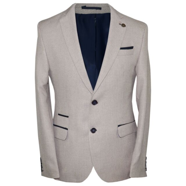 William Tailor Charles Blazer In Taupe