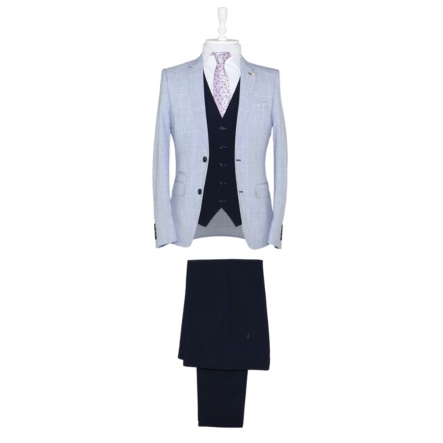 6th Sense Cruise 3 Piece Suit Tempest