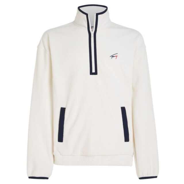 Tommy Jeans RLX Halz Zip Polar Fleece Wh