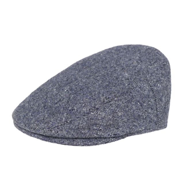 Magee Donegal Cap Herringbone Navy