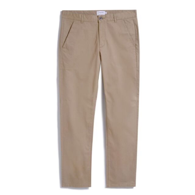 Farah Slim Fit Elm Twill Chino In Beige